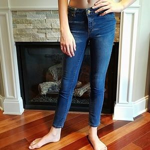 Vigoss jeans decorative pockets straight leg